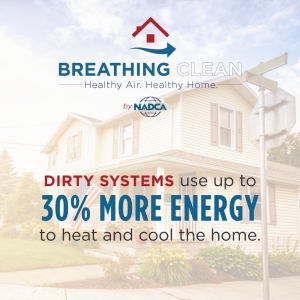 dirty air ducts cost more money