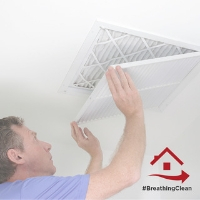 change air filters to improve indoor air quality 